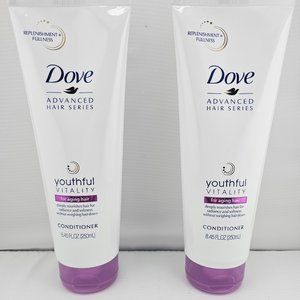 Dove Advanced Hair Series Youthful Vitality Conditioner 8.45 oz ( 2 pcs ) Dove